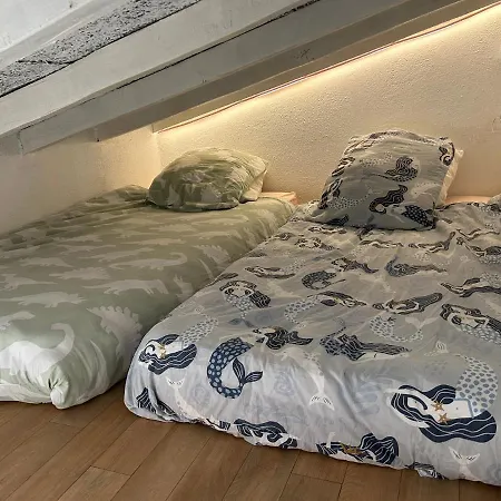 아파트 Les Pieds Dans L Eau Au Brusc 4 Personnes *