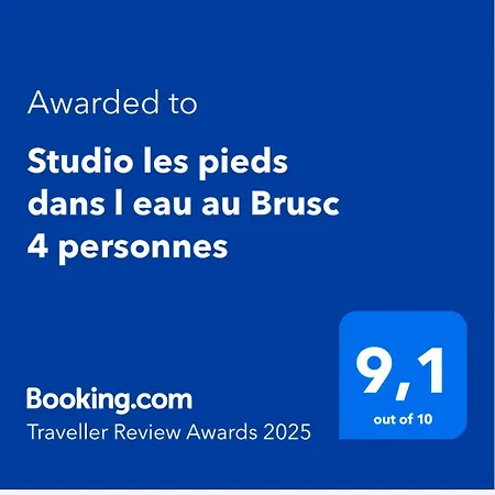 Les Pieds Dans L Eau Au Brusc 4 Personnes